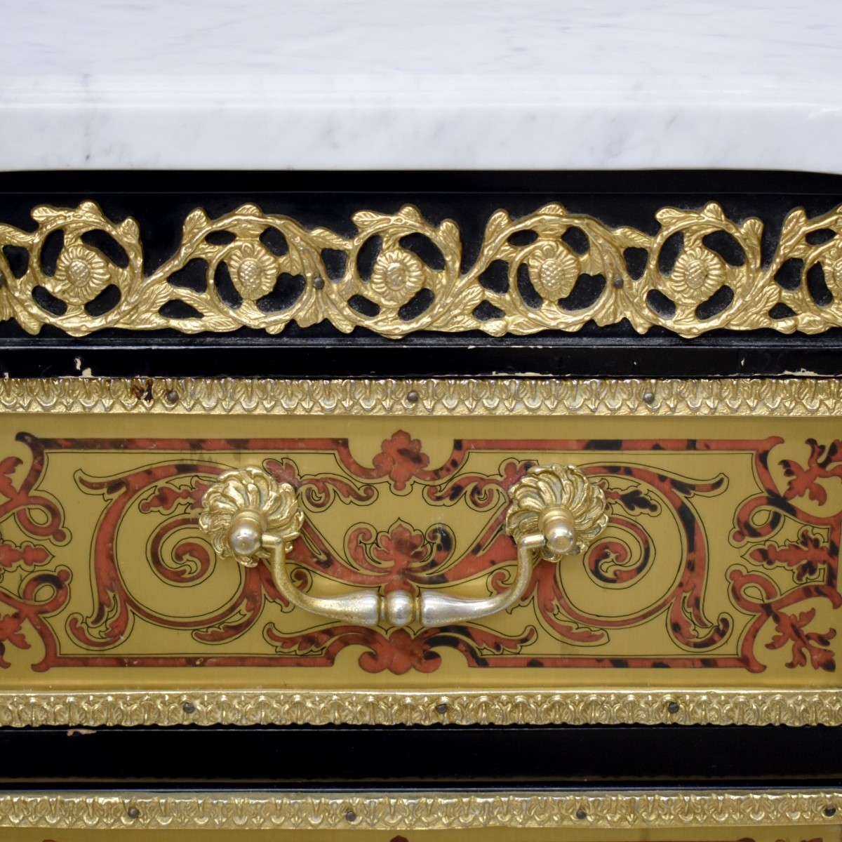 Boulle style End Tables / Nightstands