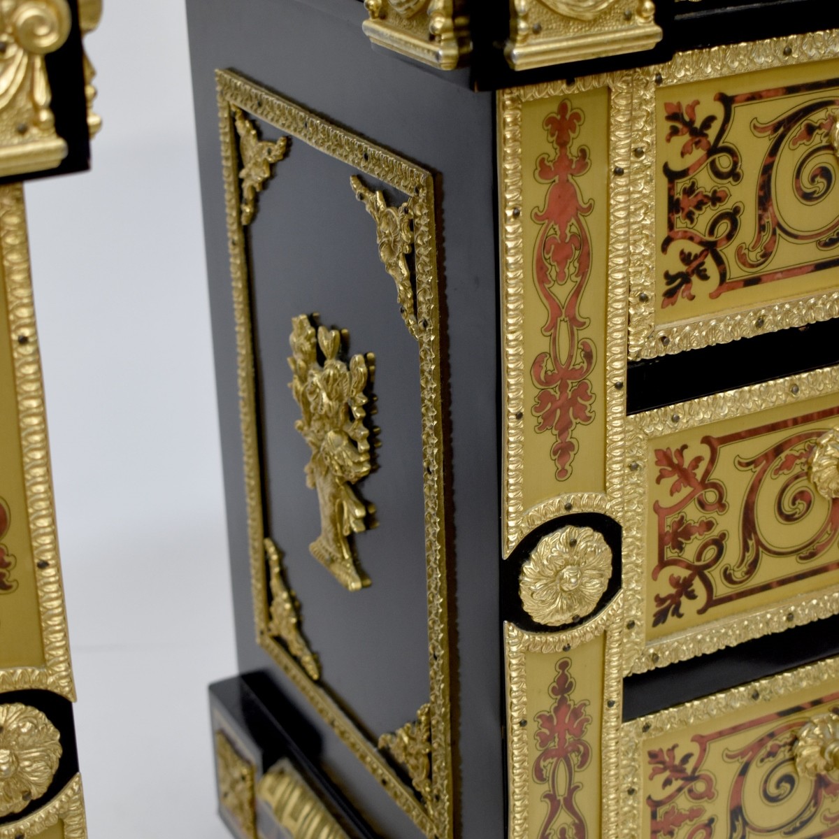 Boulle style End Tables / Nightstands