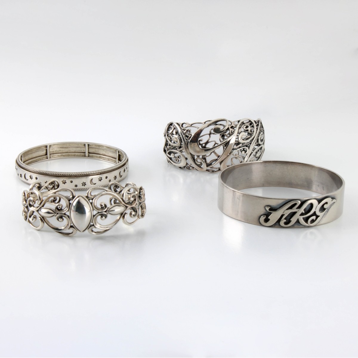Sterling Bangle Bracelets