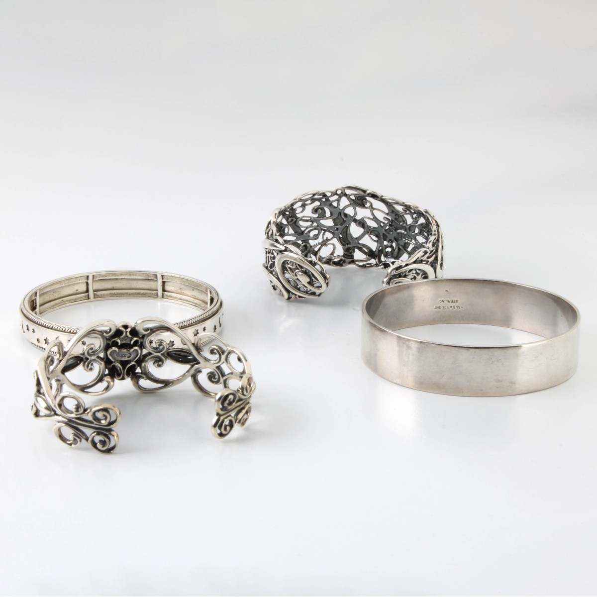 Sterling Bangle Bracelets
