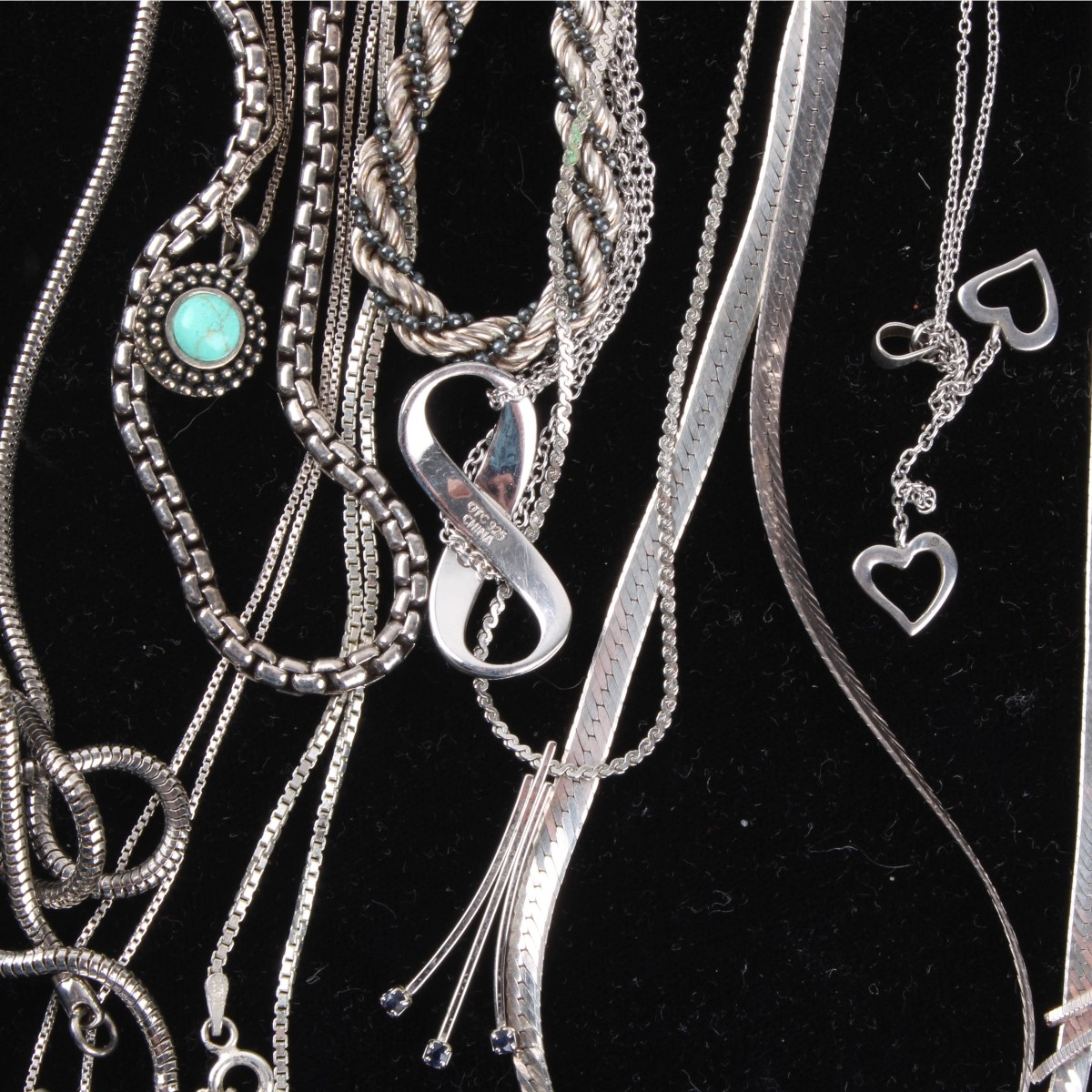 Silver Chains/ Necklaces