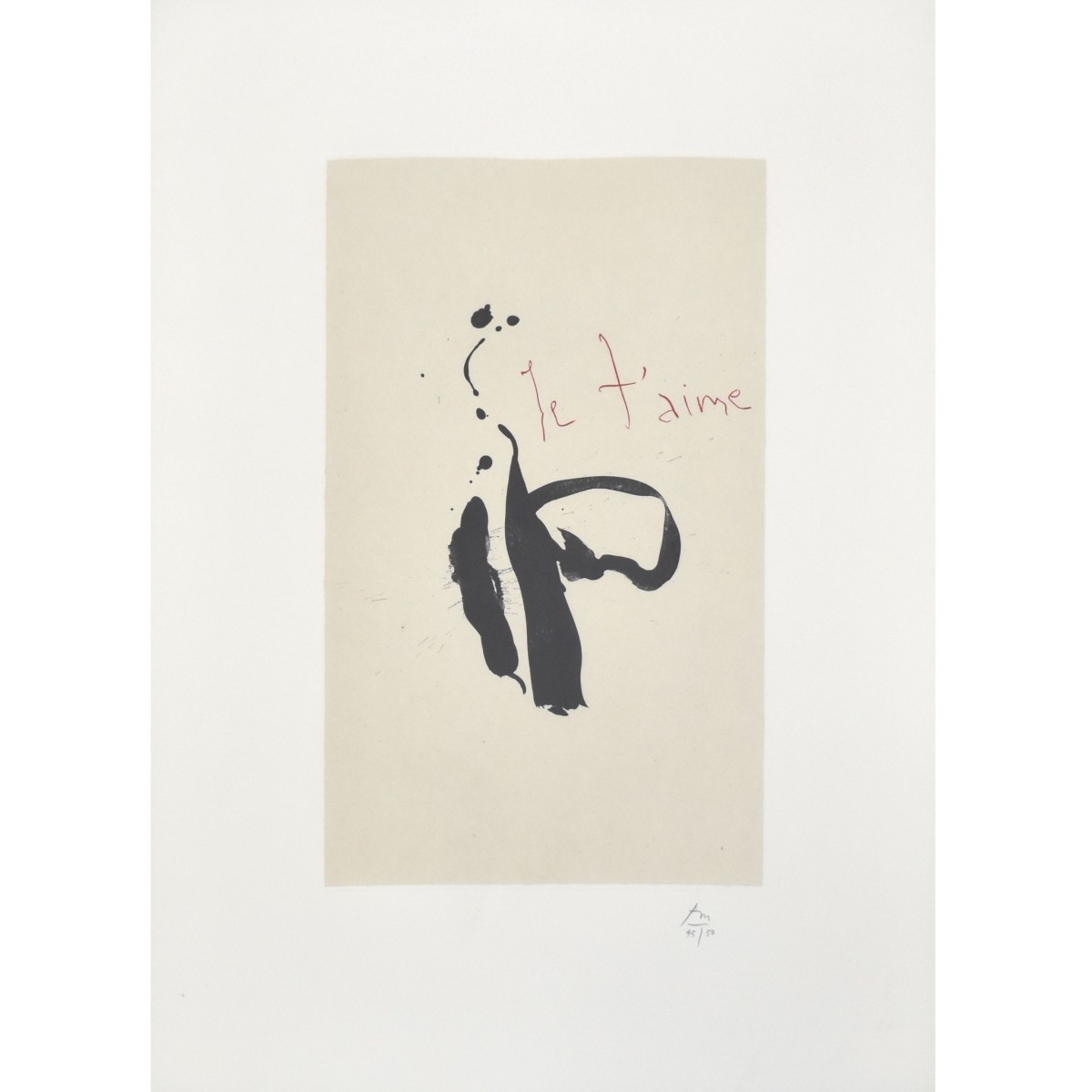 Robert Motherwell, American (1915-1991)