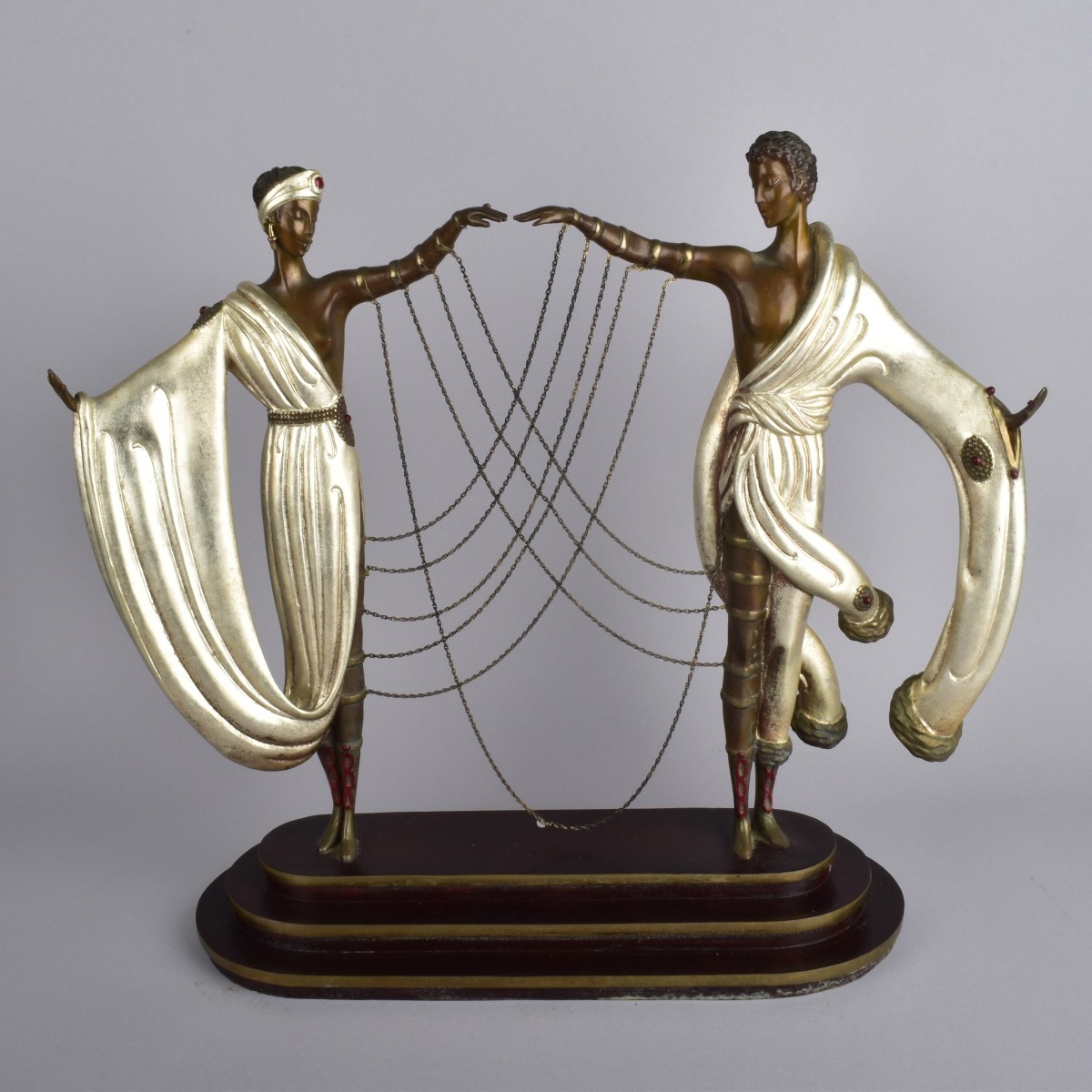 Erte Bronze Sculpture