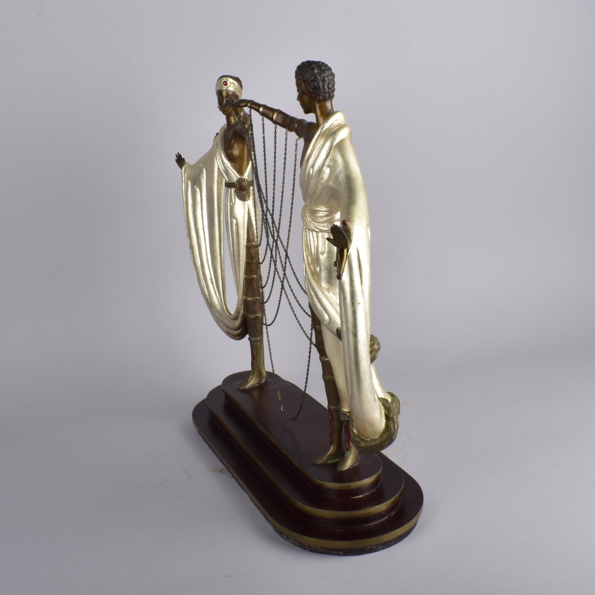 Erte Bronze Sculpture