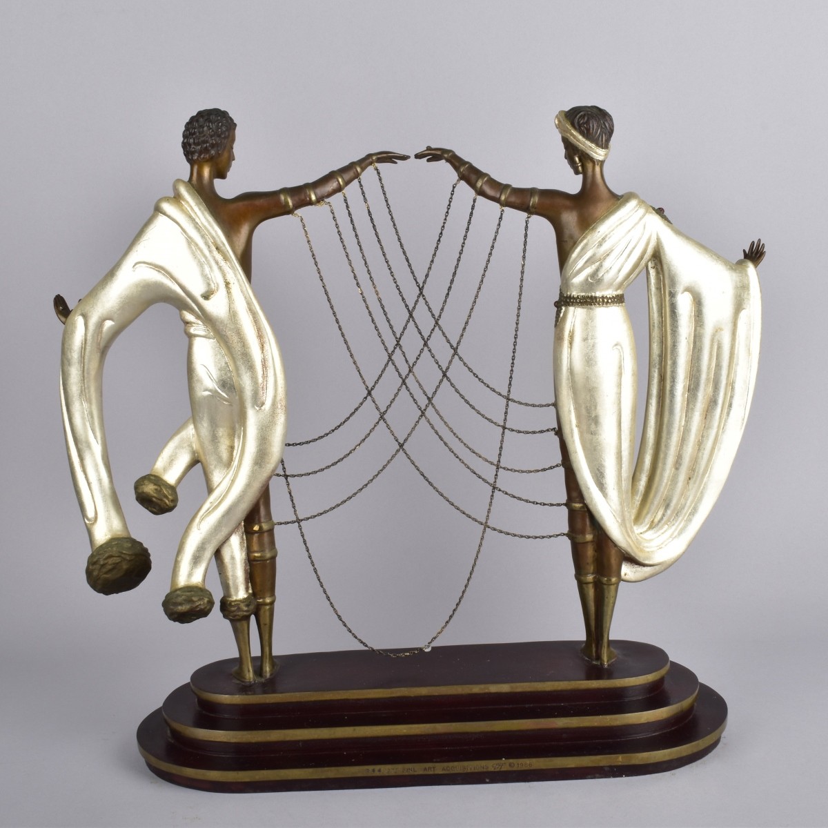 Erte Bronze Sculpture