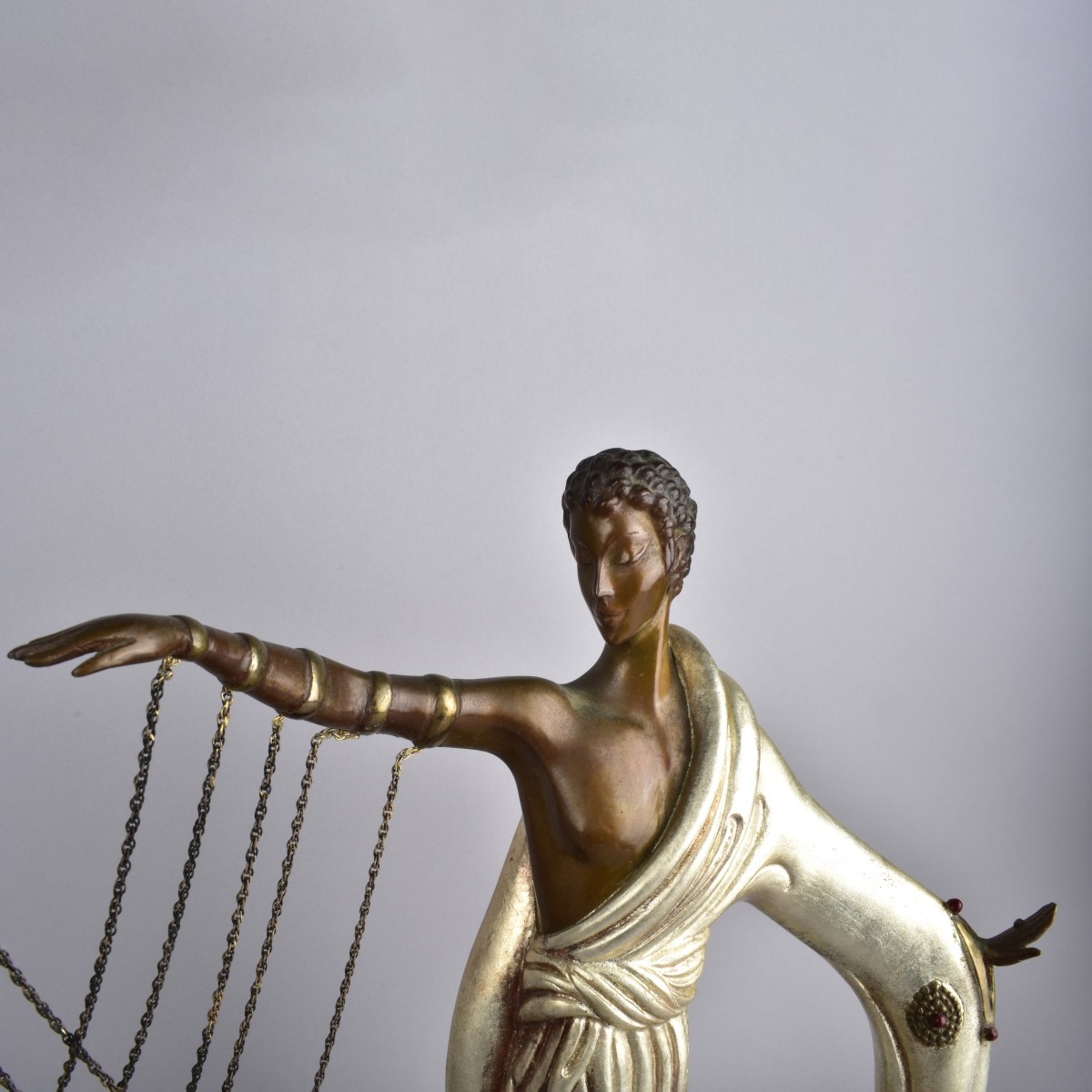 Erte Bronze Sculpture