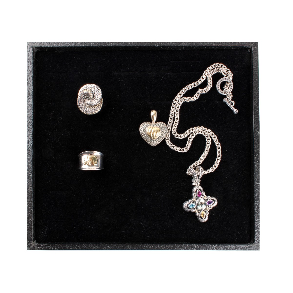 Sterling and 18K Jewelry
