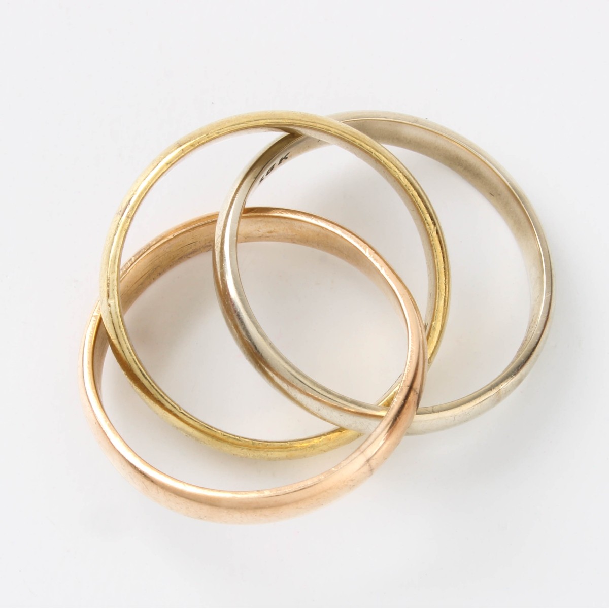 Cartier 18K Trinity Ring