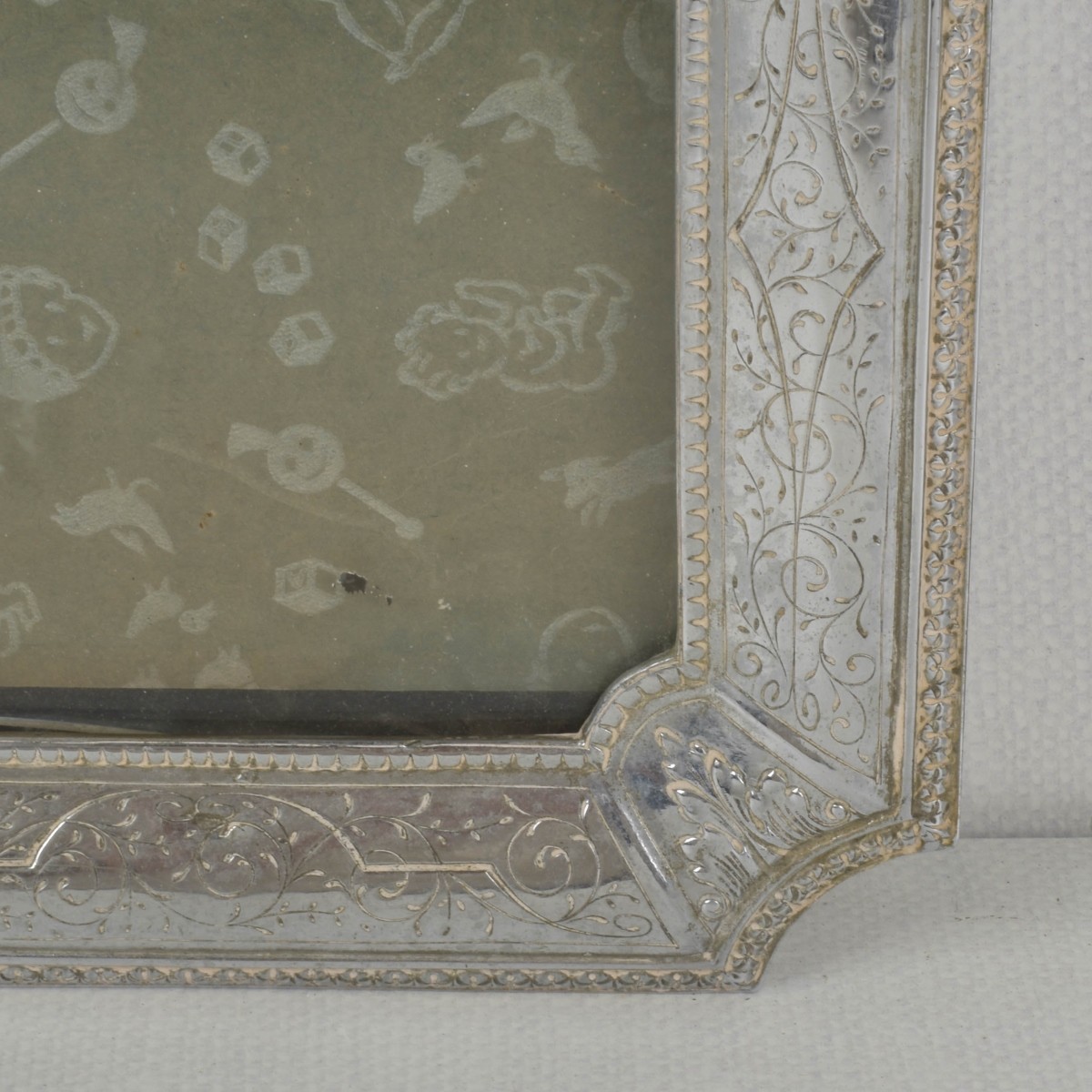 English Engraved Photo Frame