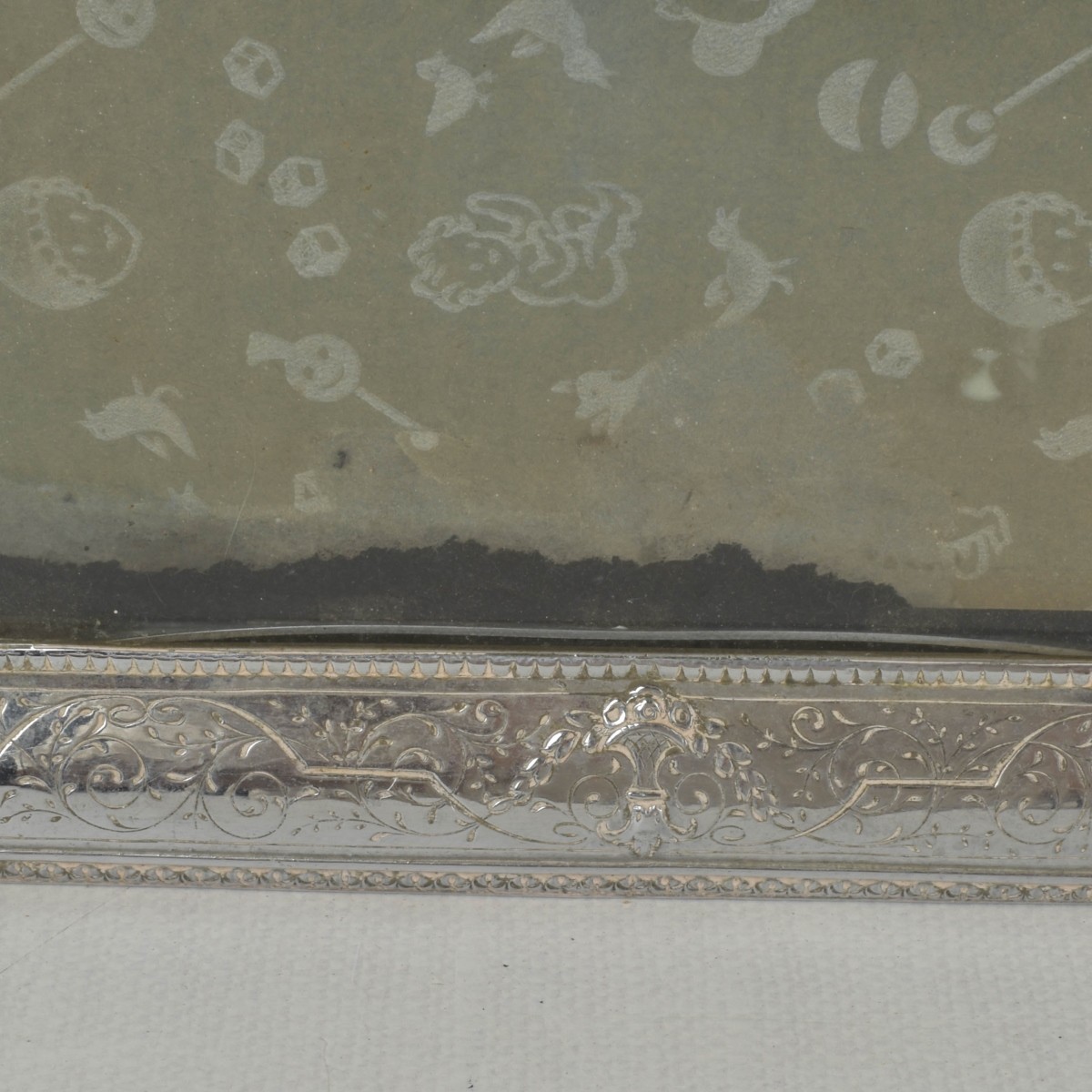 English Engraved Photo Frame