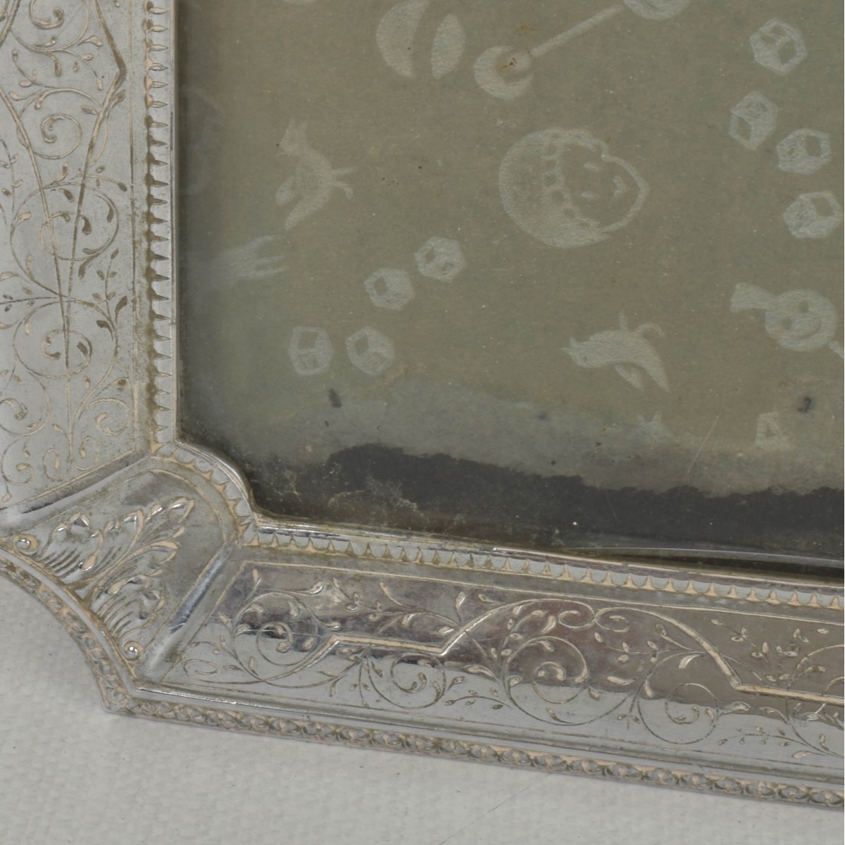 English Engraved Photo Frame