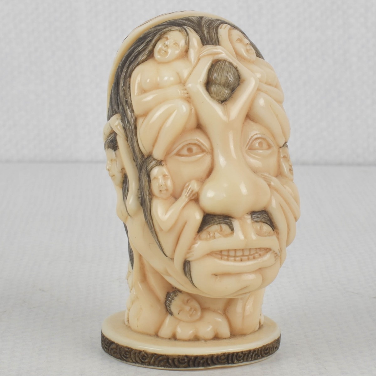 Erotic Japanese Carved Shunga