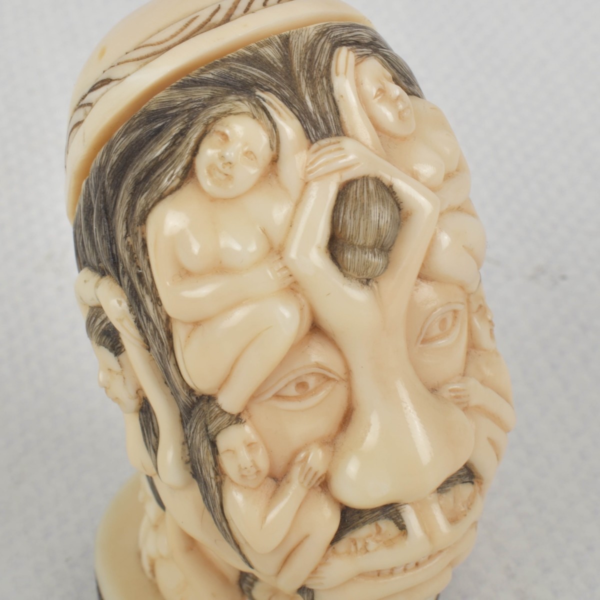 Erotic Japanese Carved Shunga