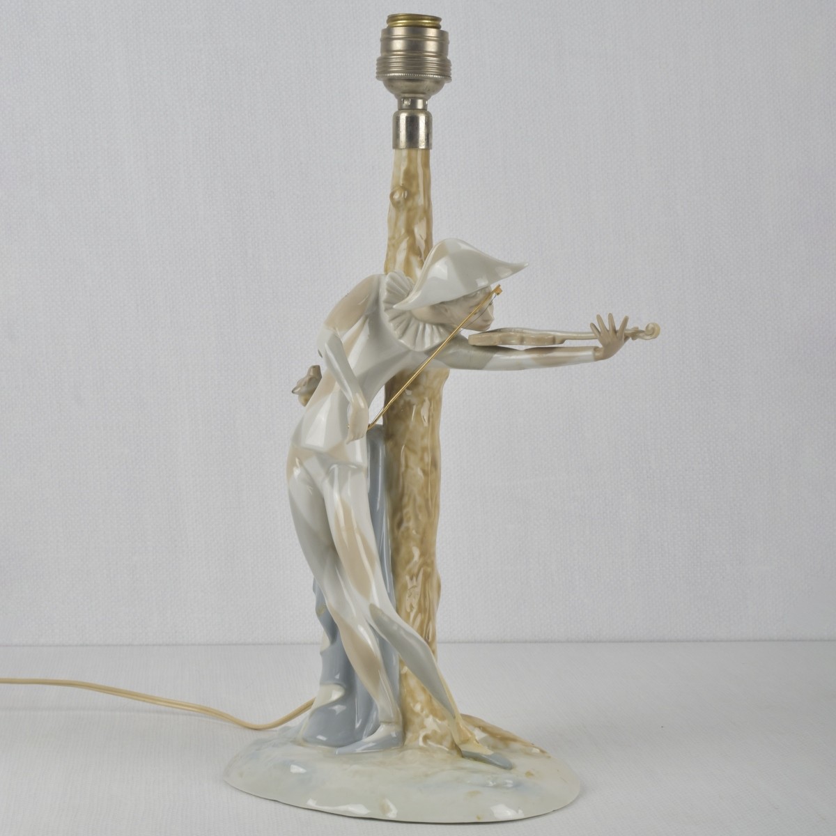 Harlequin Attributed to Lladro Lamp