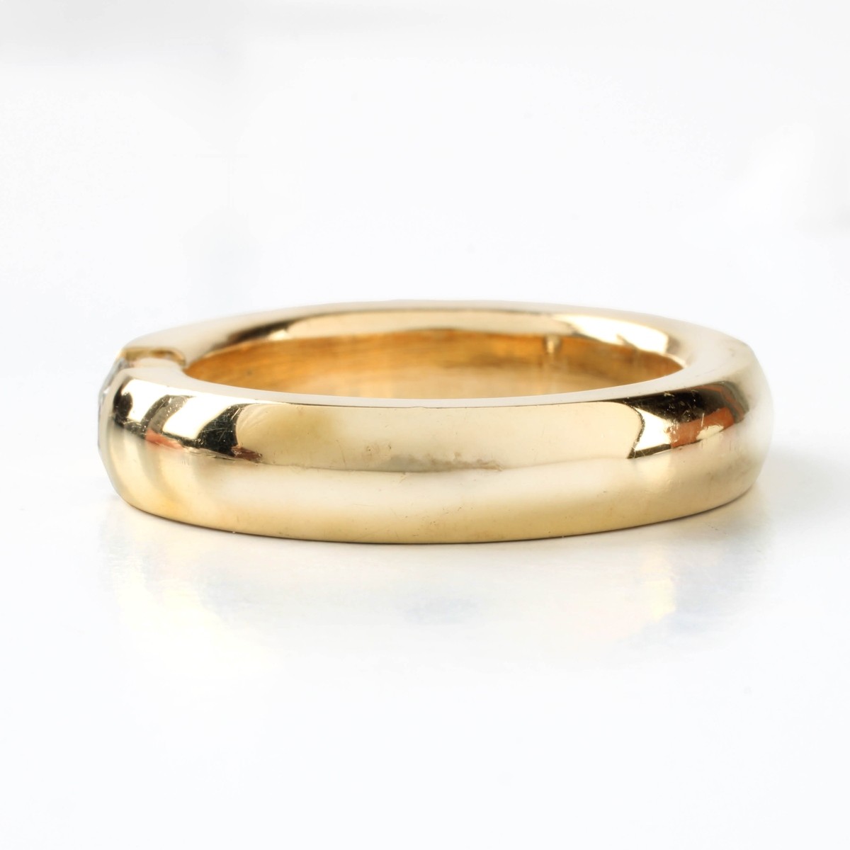 Diamond and 18K Ring
