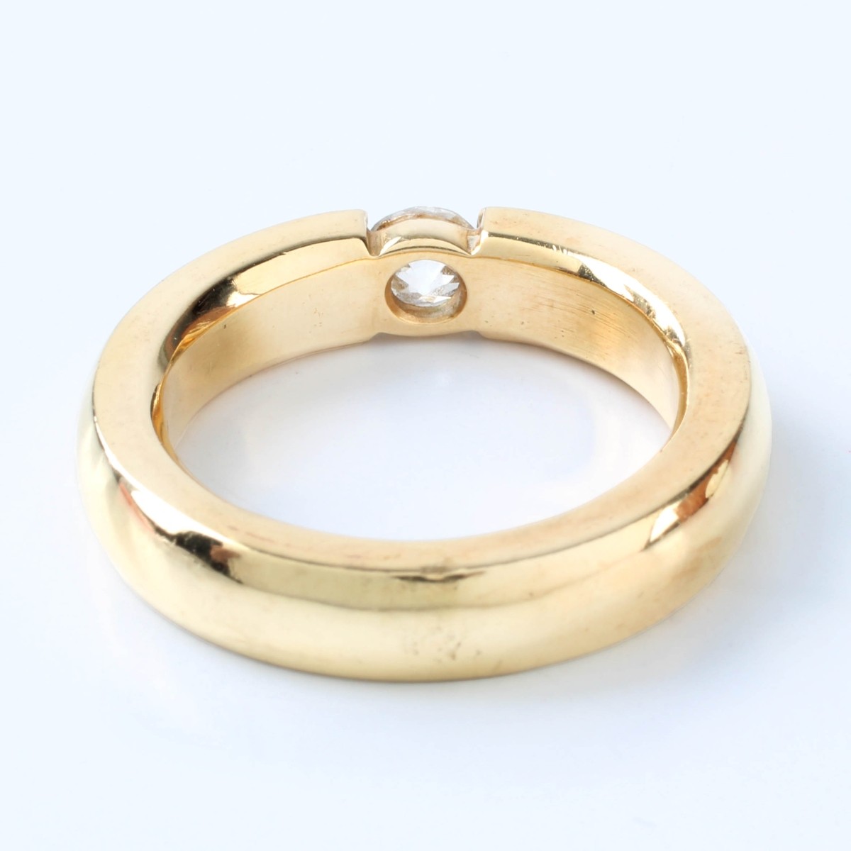 Diamond and 18K Ring