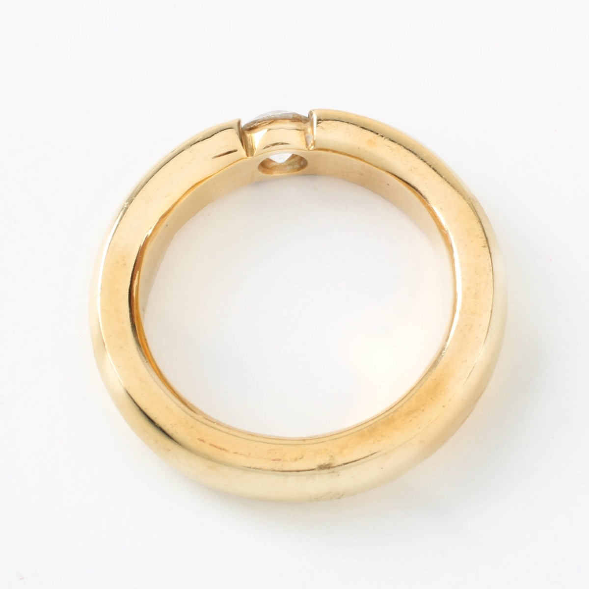 Diamond and 18K Ring