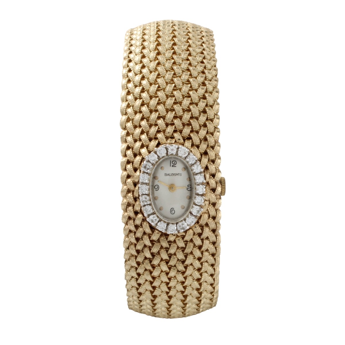 Balogh's Diamond and 14K Watch