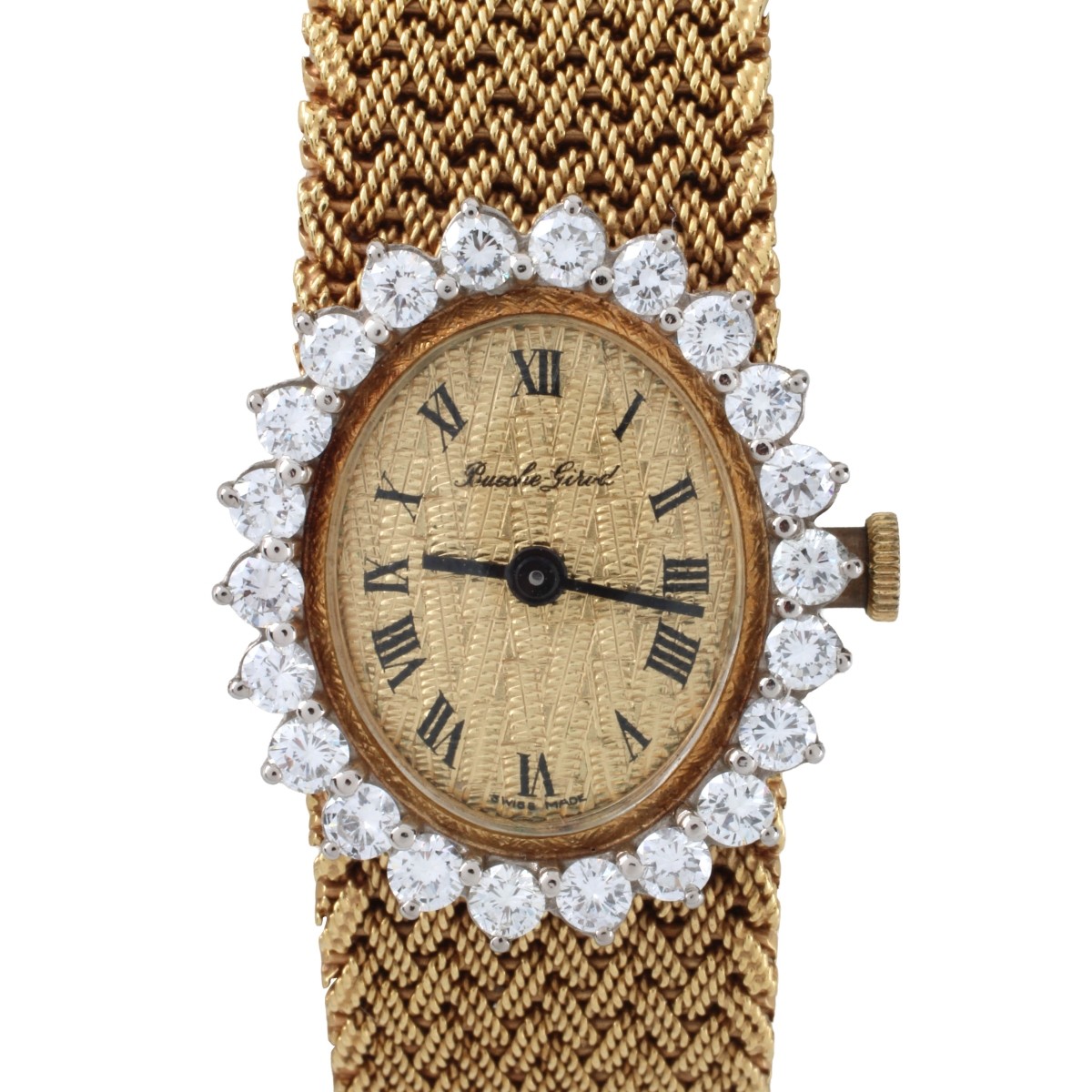 Bouche Gerard Diamond and 18K Watch