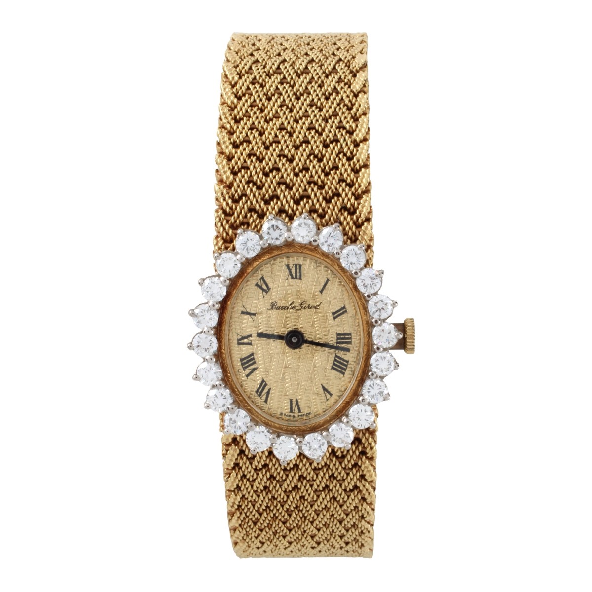 Bouche Gerard Diamond and 18K Watch
