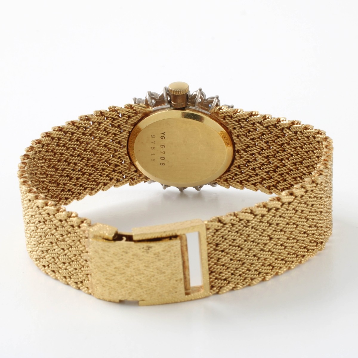 Bouche Gerard Diamond and 18K Watch