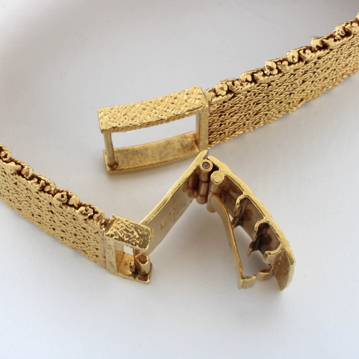 Bouche Gerard Diamond and 18K Watch