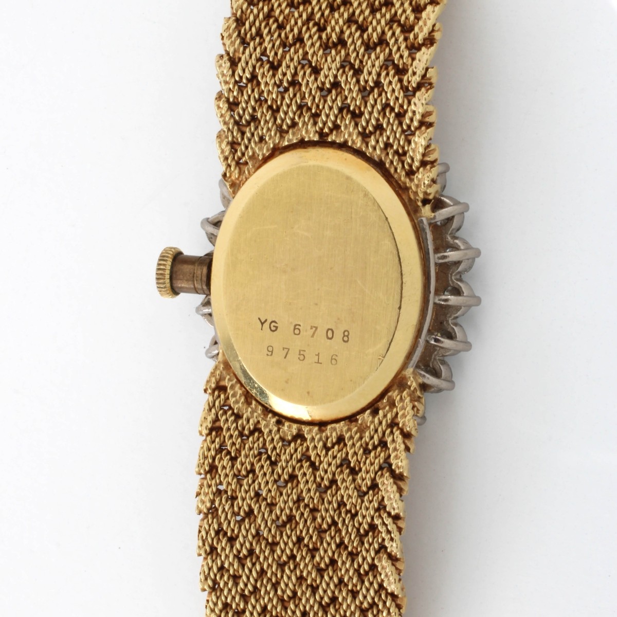 Bouche Gerard Diamond and 18K Watch