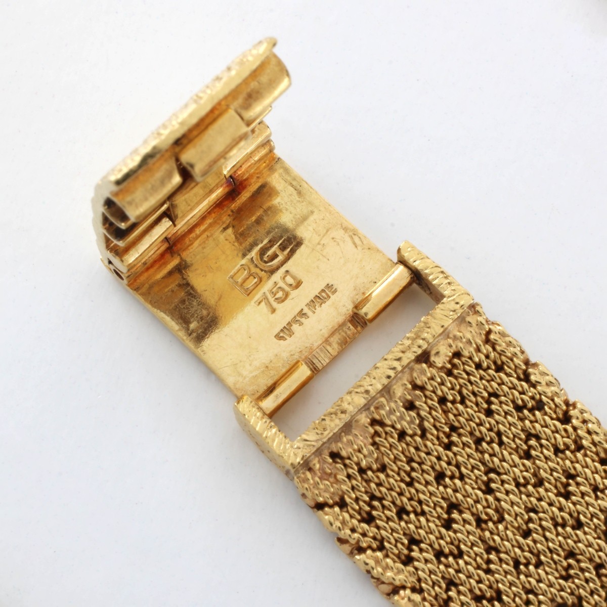 Bouche Gerard Diamond and 18K Watch