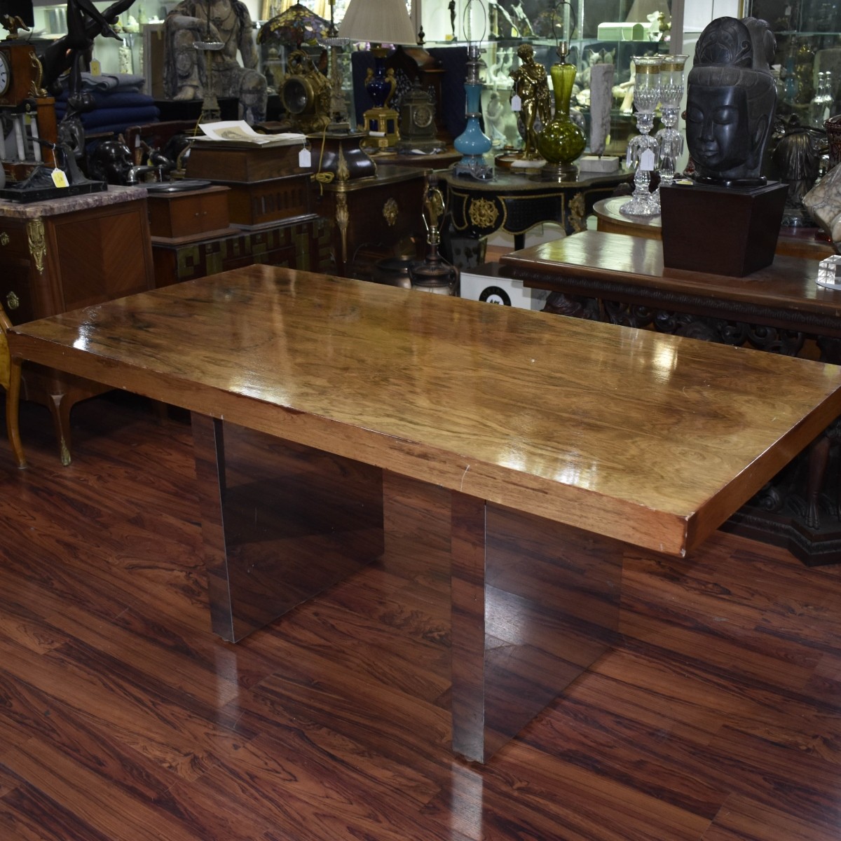 Dunbar Rosewood and Chrome Desk