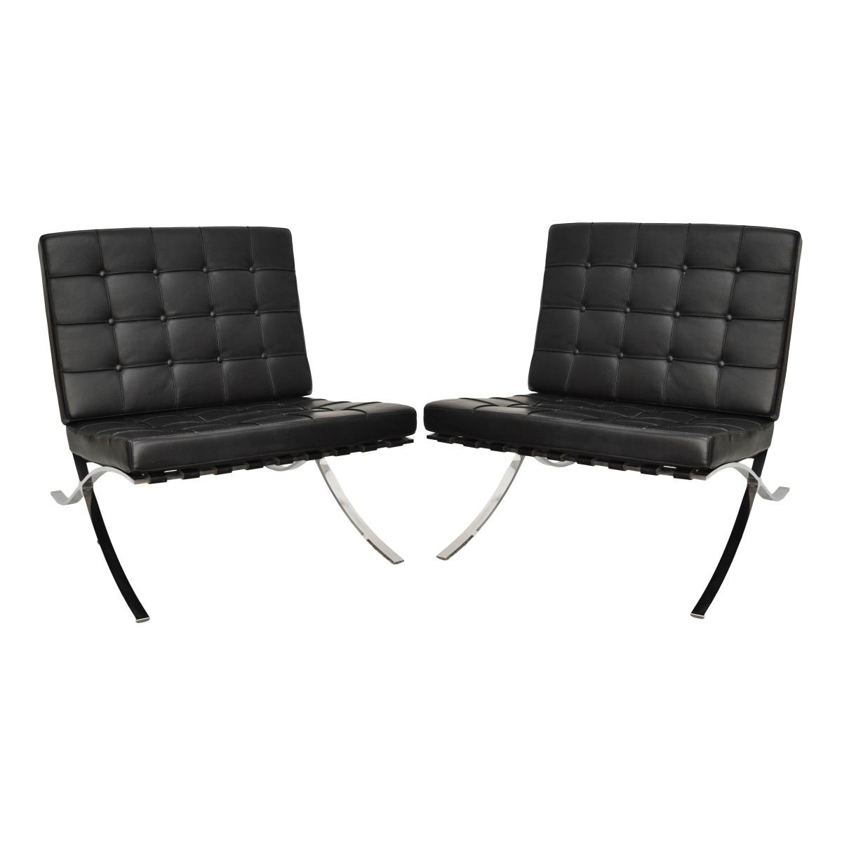 Knoll Mid-century Barcelona Chairs