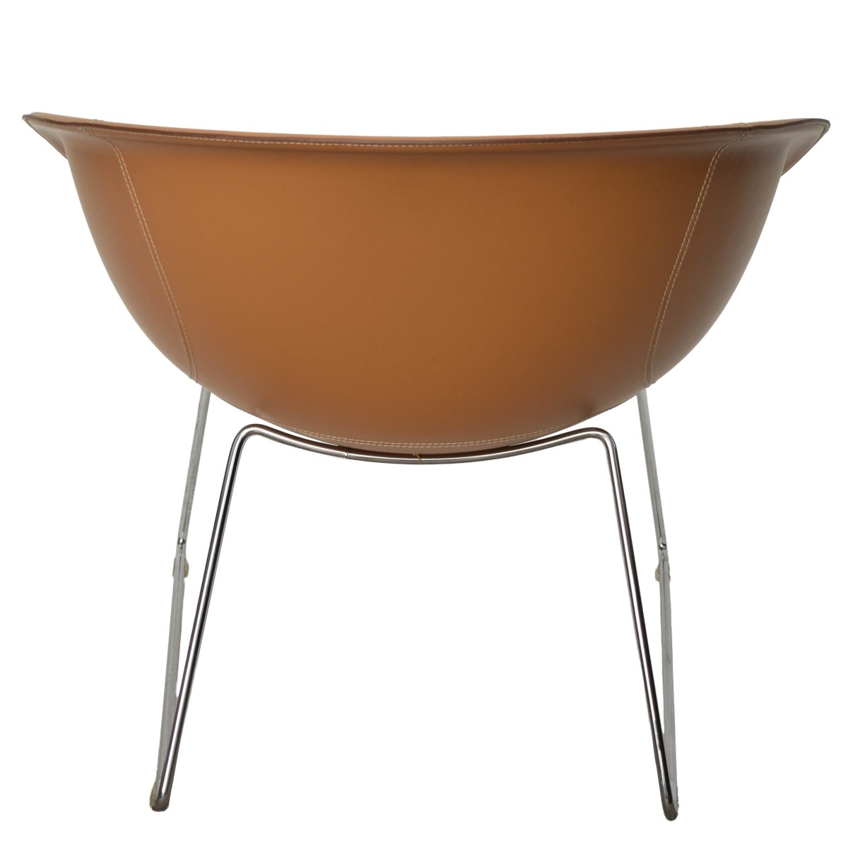 Pedrali Gliss Leather Lounge Chair