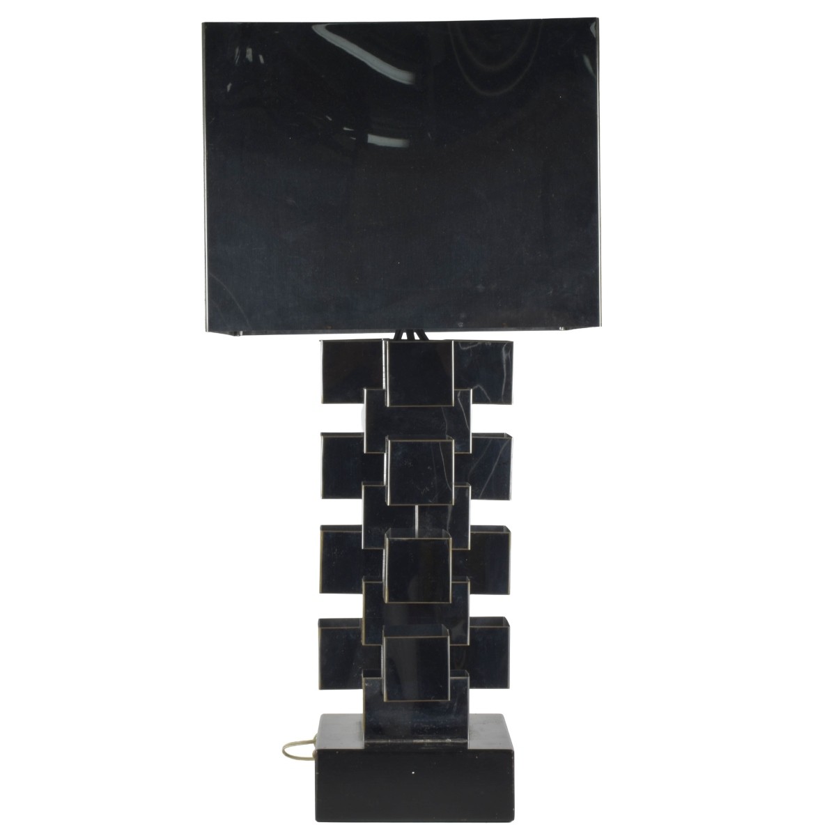 Curtis Jere Stacked Chrome Lamp
