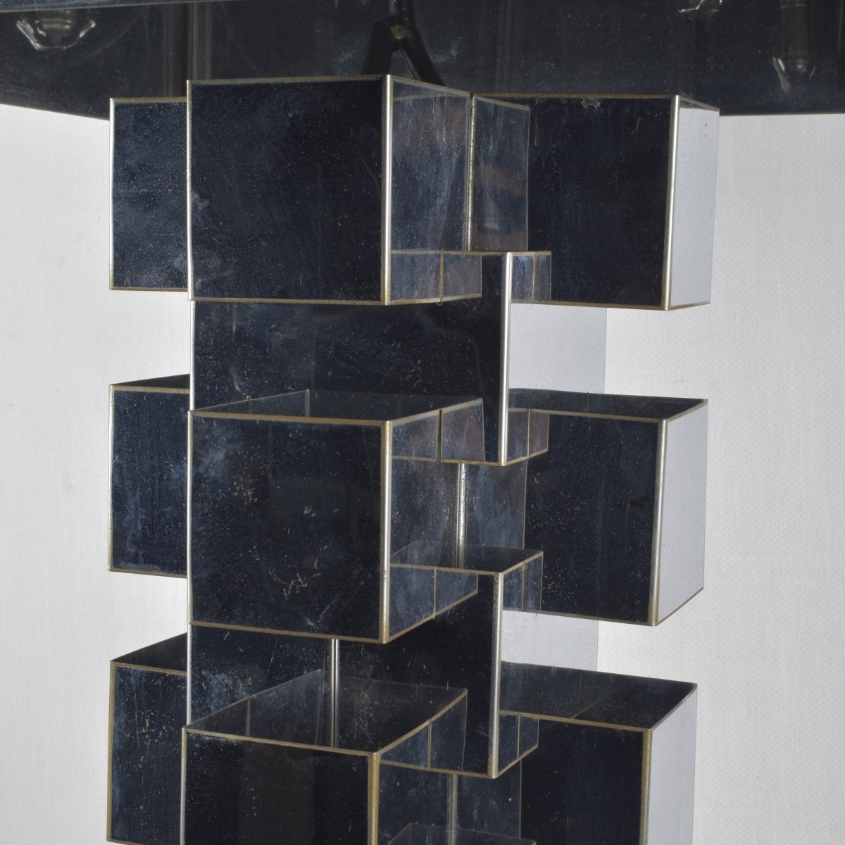 Curtis Jere Stacked Chrome Lamp