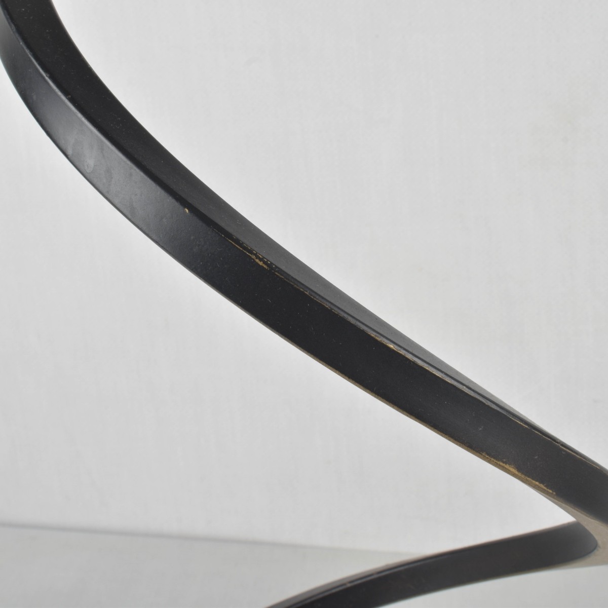 Powell Round Black Granite Top Table