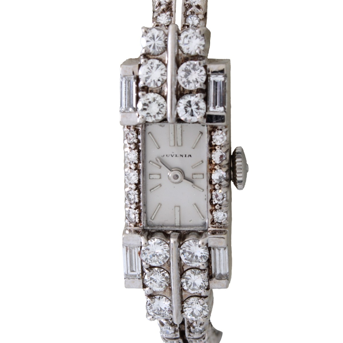 Juvenia Diamond and 14K Watch