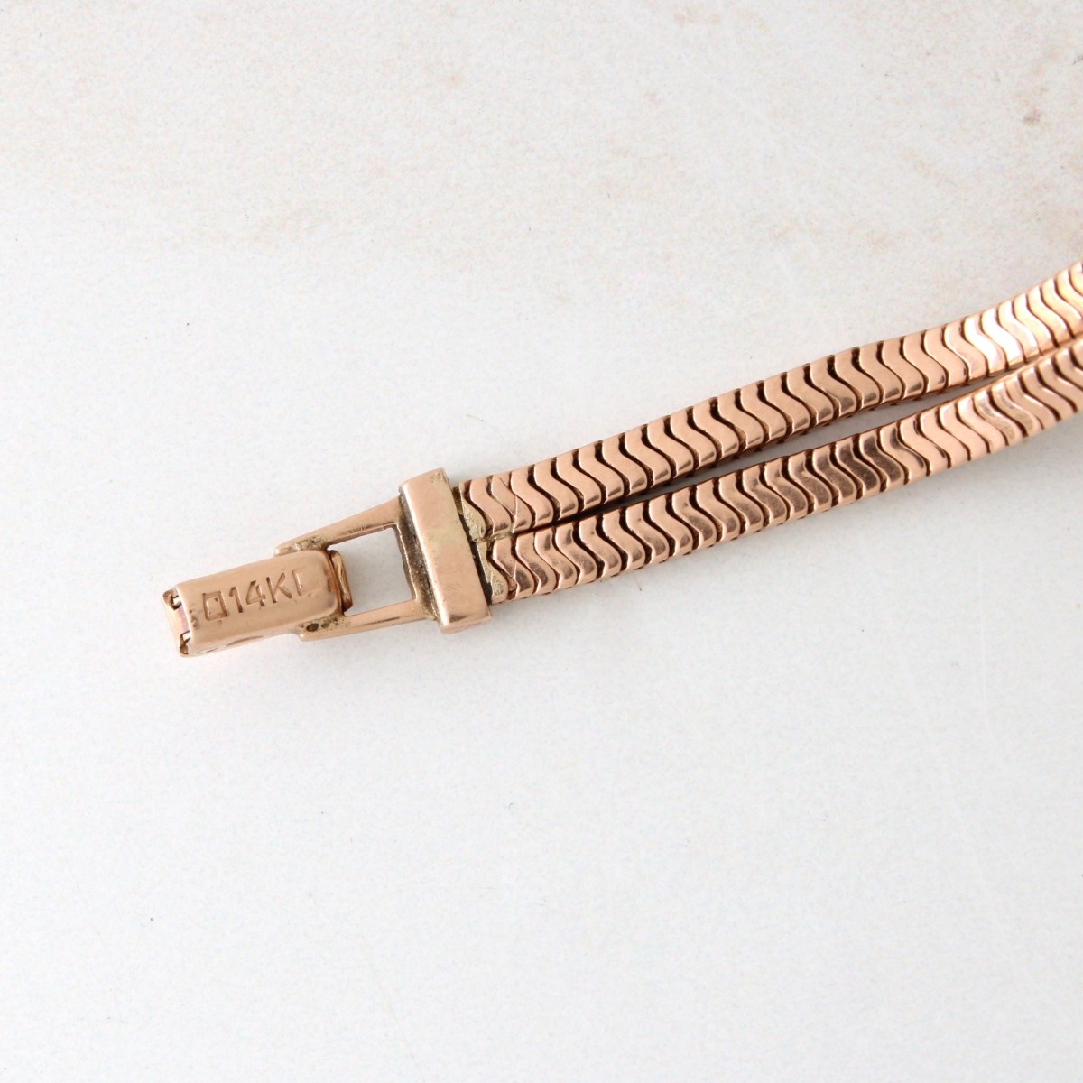 Benrus Ruby and 14K Watch