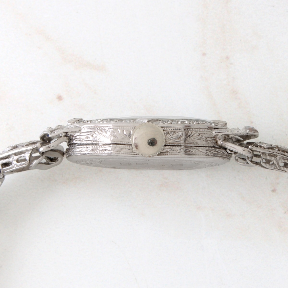 Nastrix Diamond Sapphire & Plat. Watch