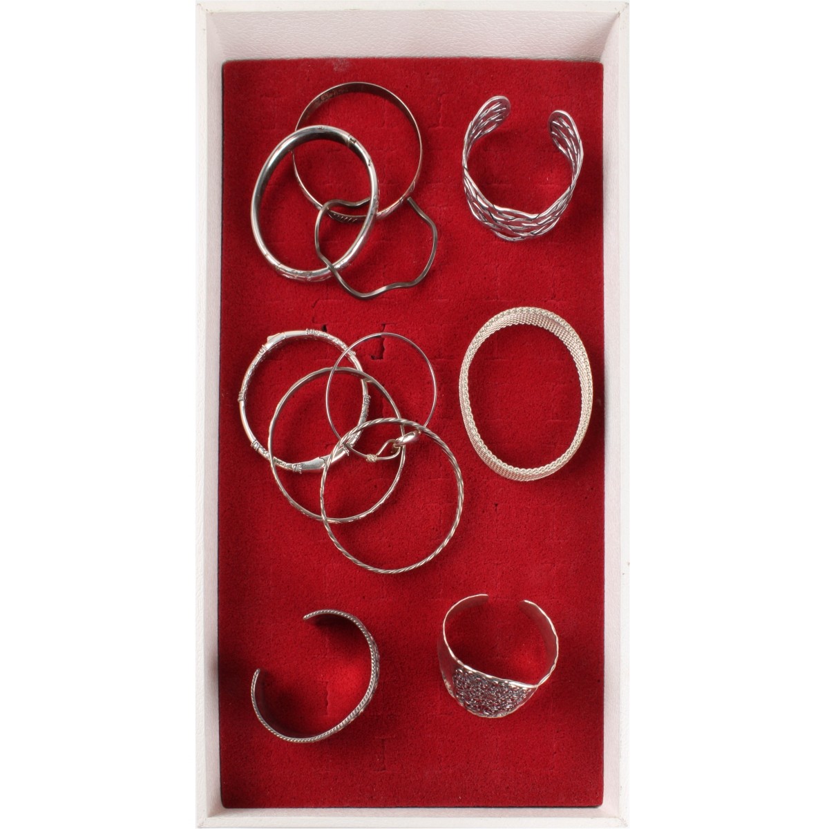 Sterling Bangle Bracelets