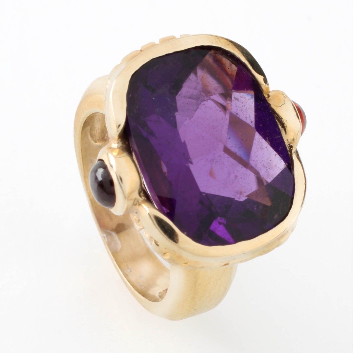 Amethyst and 14K Ring
