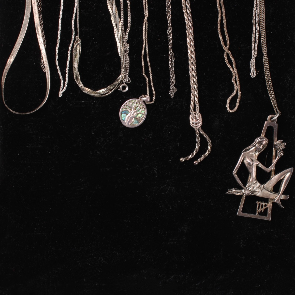 Silver Necklaces