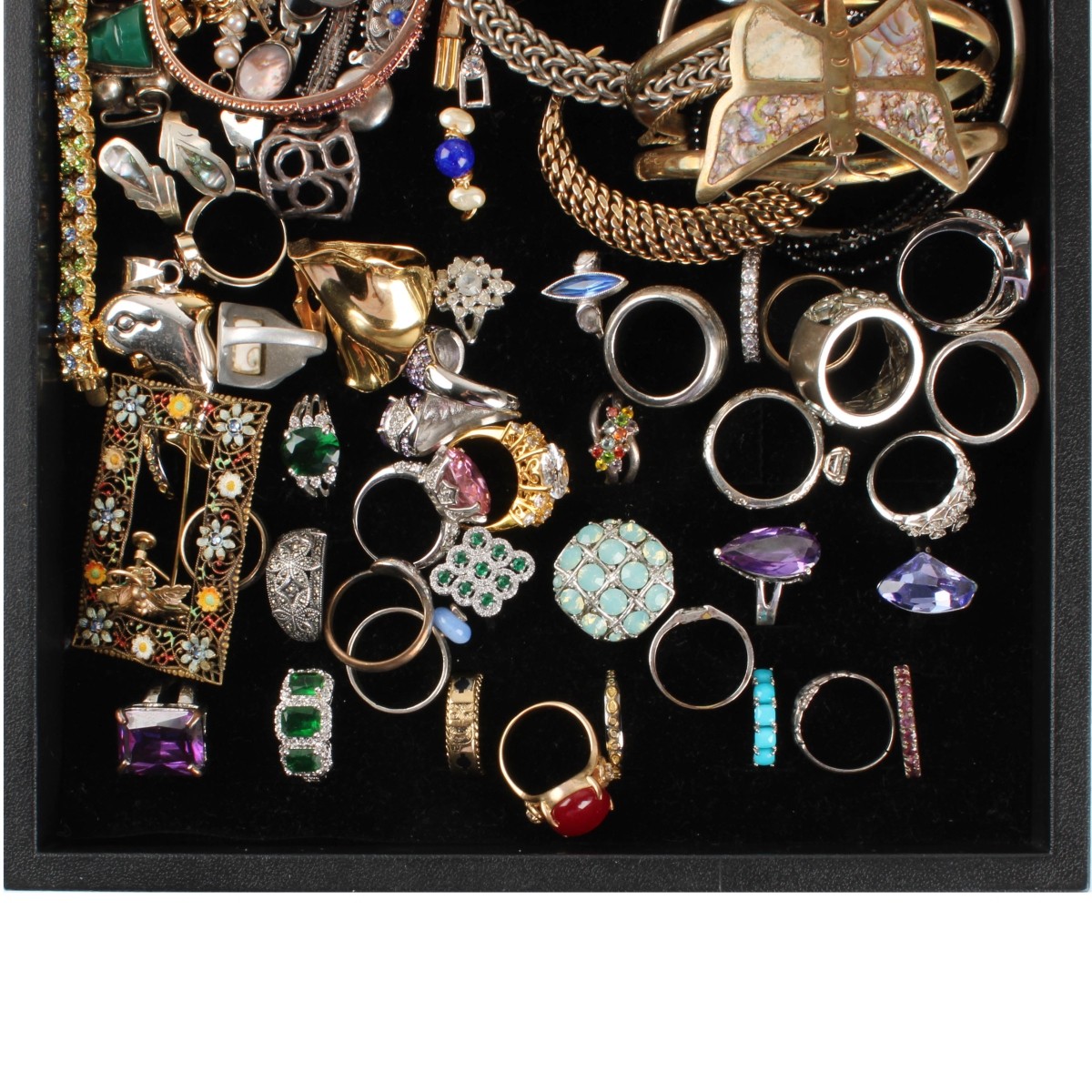 Tray Lot of Fashion Jewelry