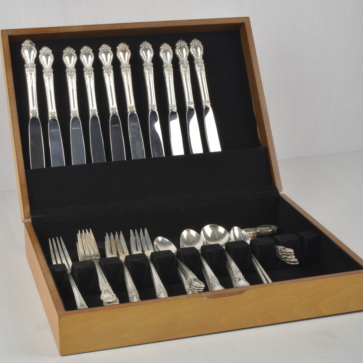 International Silver "Brocade" Flatware