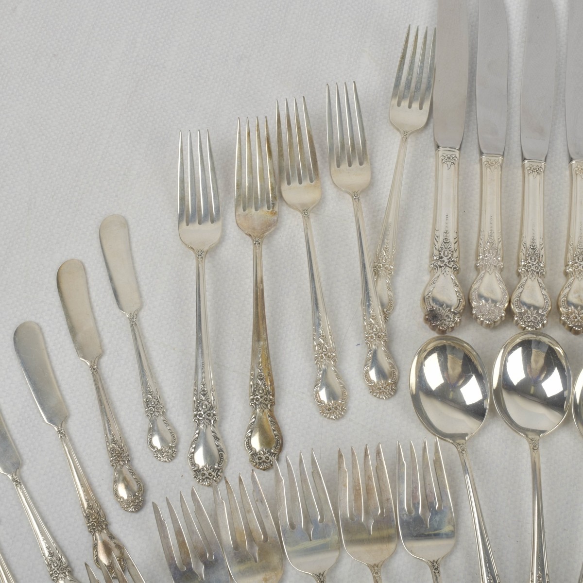 International Silver "Brocade" Flatware