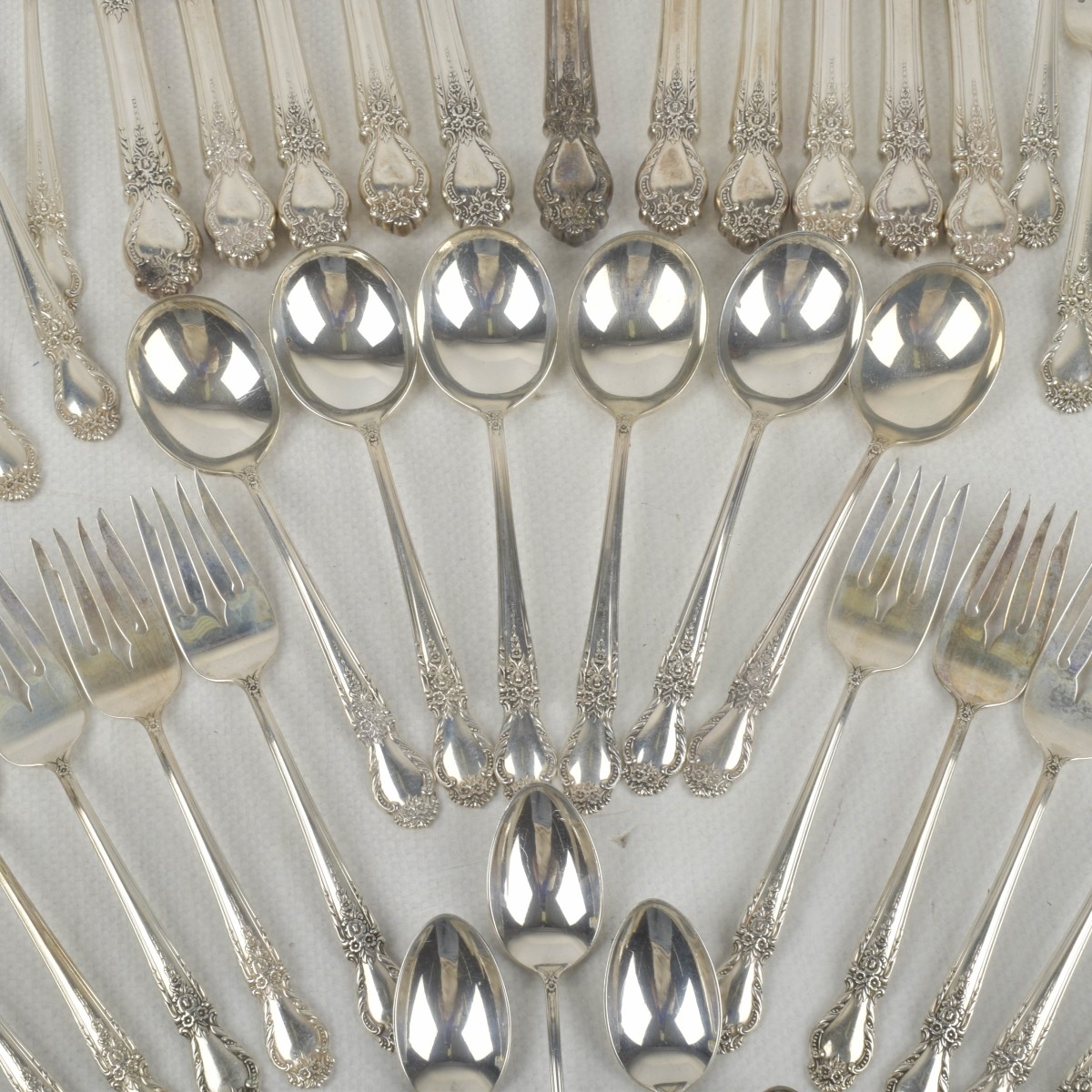 International Silver "Brocade" Flatware