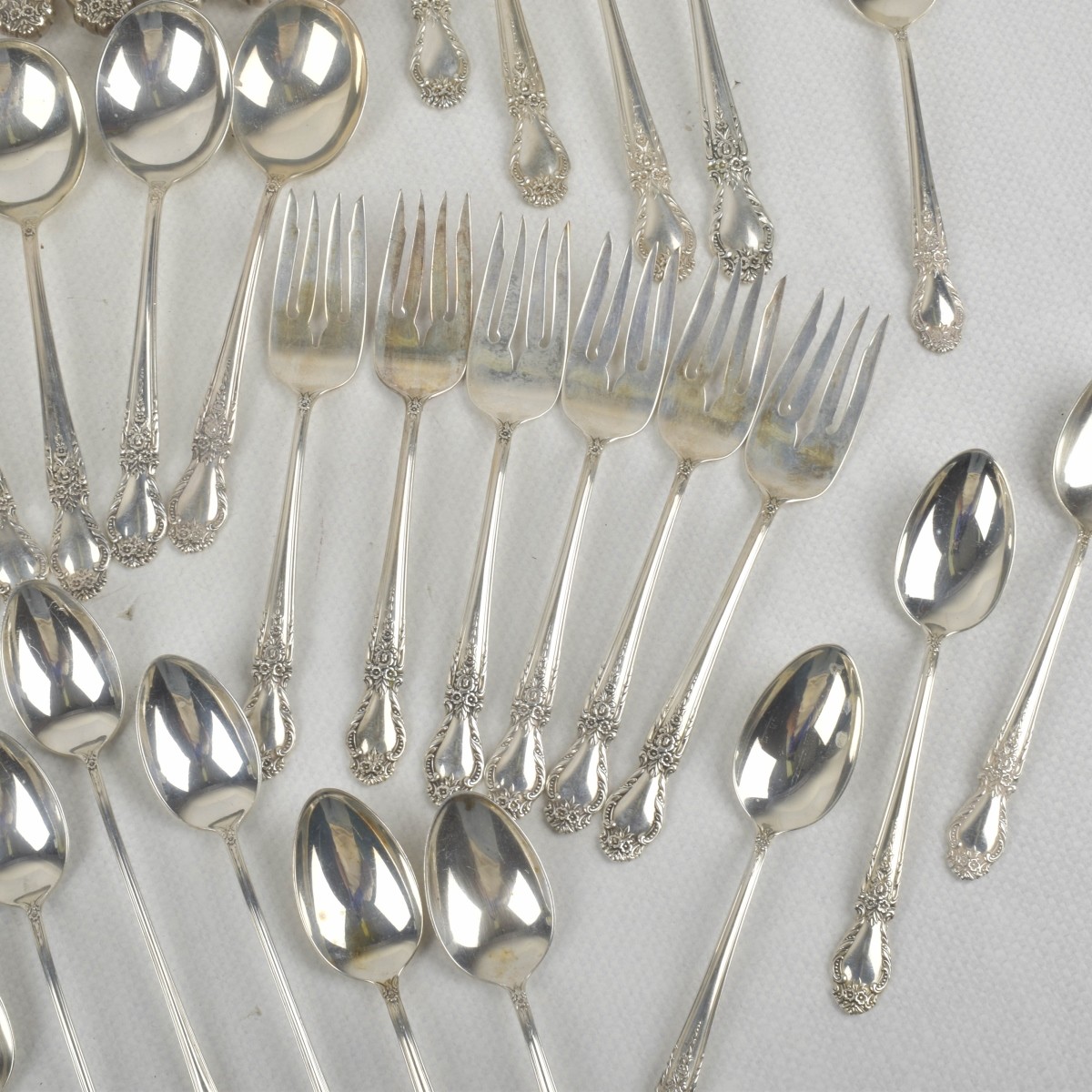 International Silver "Brocade" Flatware