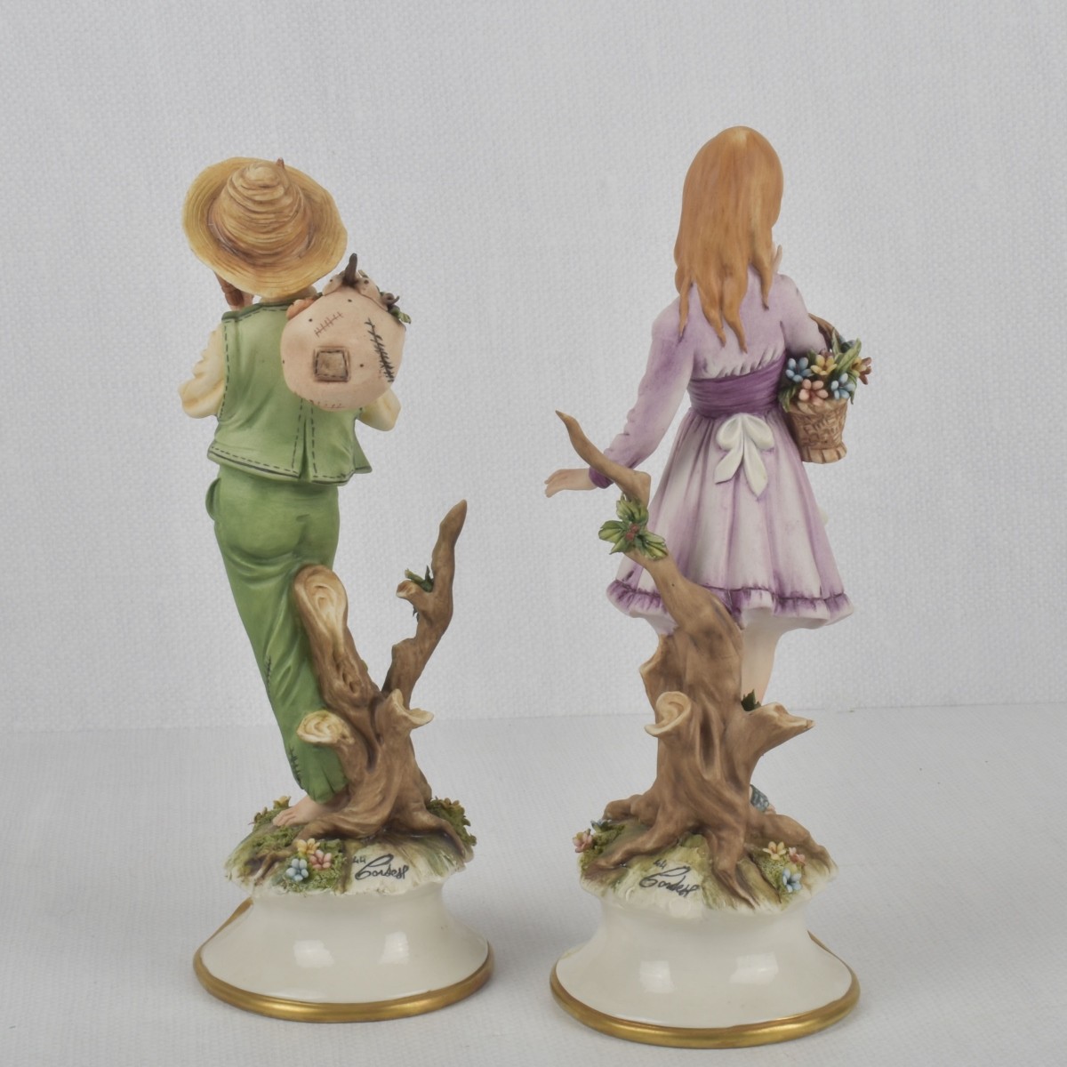 Capodimonte Porcelain Sculptures