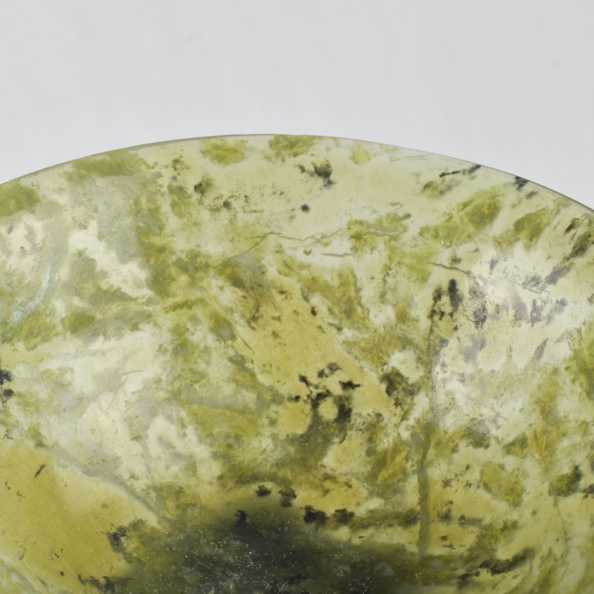 Chinese Carved Spinach Nephrite
