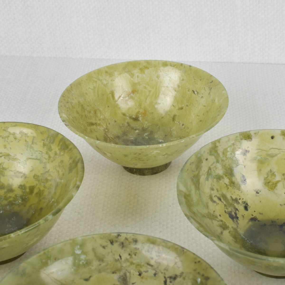 Chinese Carved Spinach Nephrite