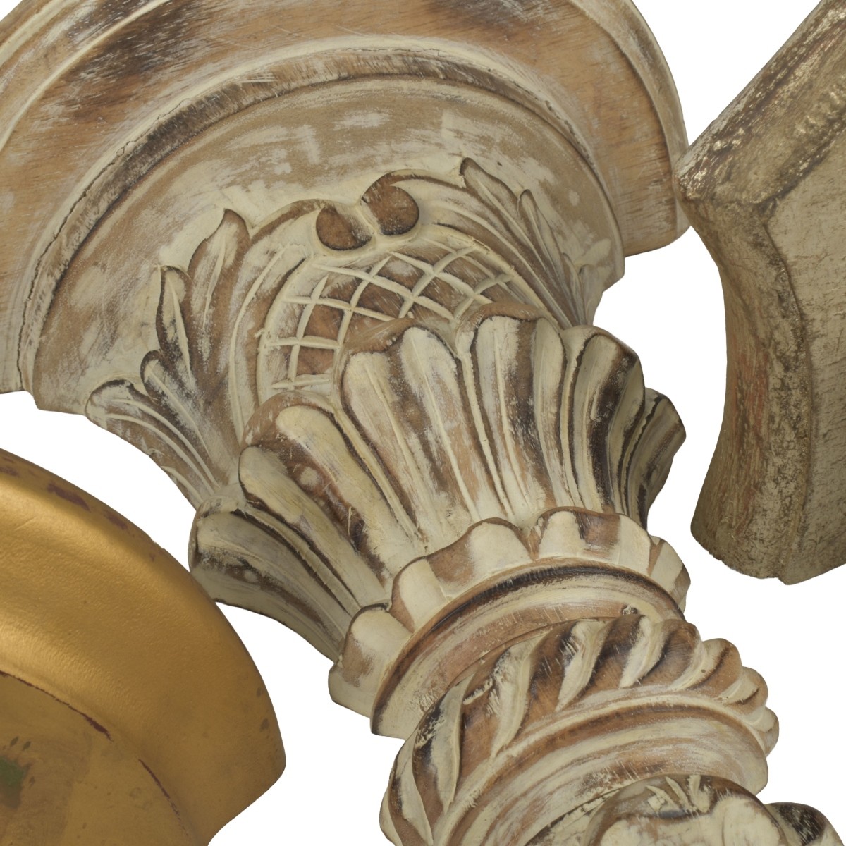 Carved Gilt Wood Wall Brackets