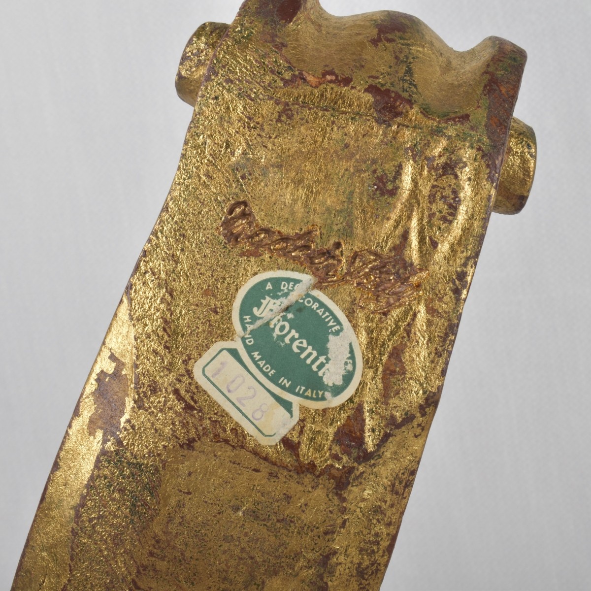 Carved Gilt Wood Wall Brackets